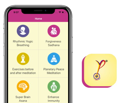 YPV Sadhana App for All - Yoga Prana Vidya